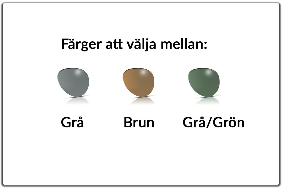 Färger på Solglas