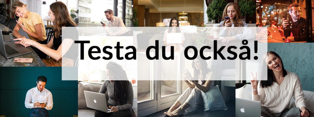 Testa vårt virtuella provrum