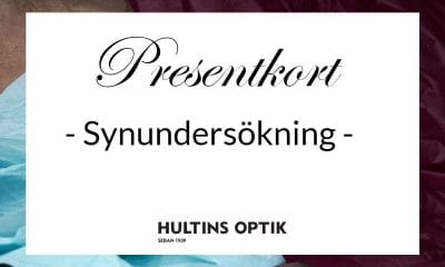 Presentkort synundersökning