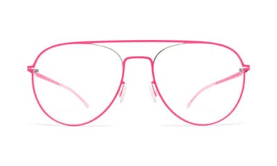 Mykita Eero_Neon Pink_pilotglasögon_front