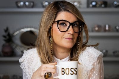 Elsi i Dior glasögon
