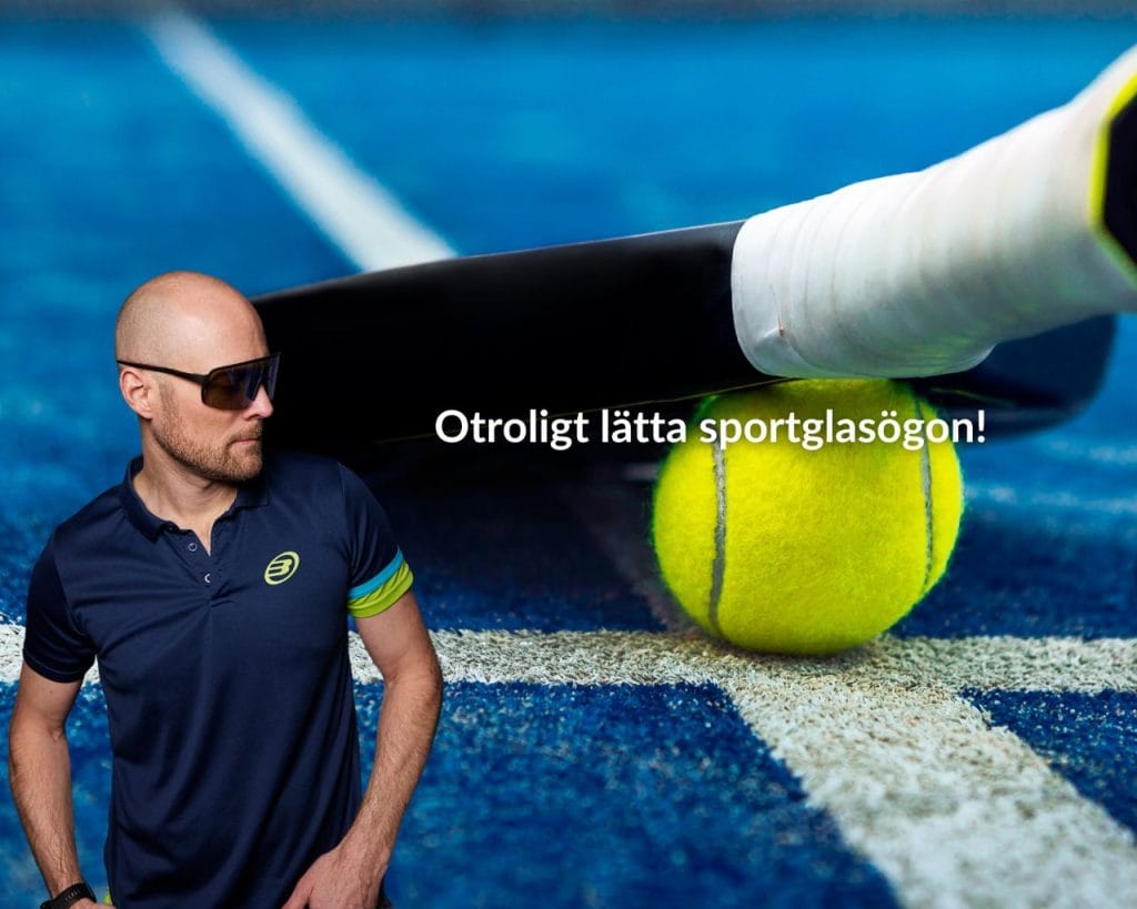 Otroligt lätta sportglasögon