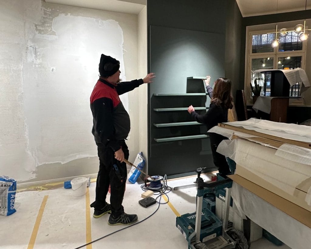 Följ vår resa mot en ny lokal - renovering