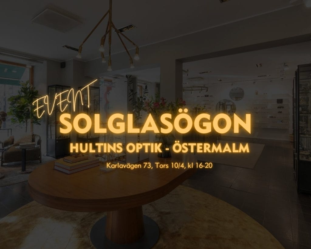 Solglasögonevent på Östermalm