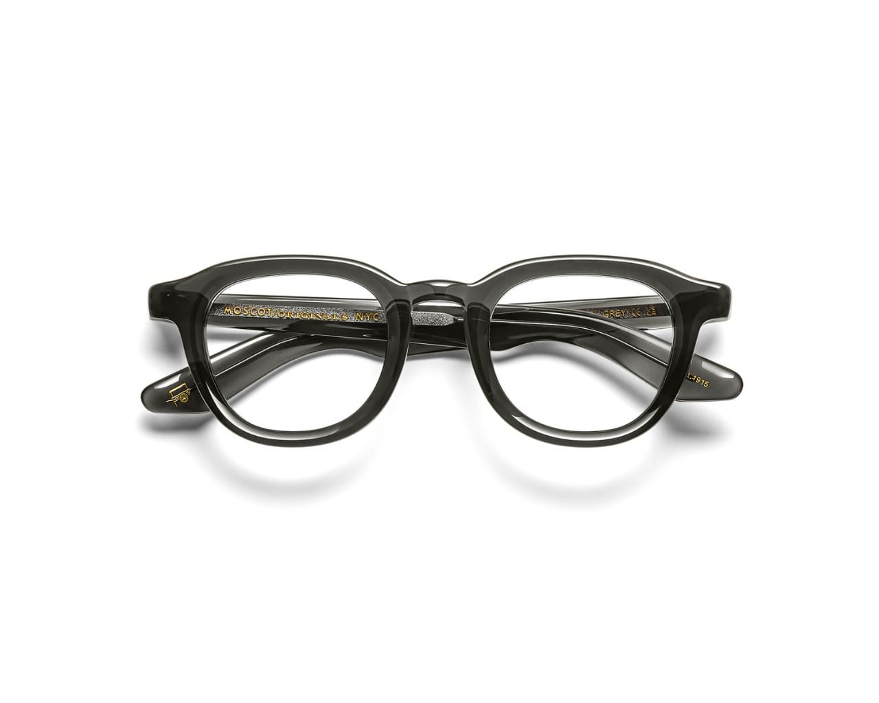 Moscot Dahven_Grey_glasögon ihopfällda