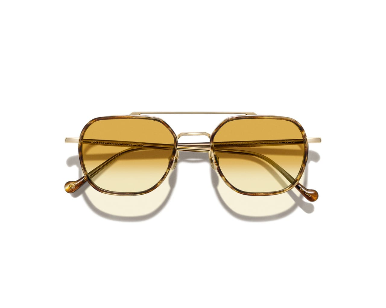 Moscot Mizer Sun_Bamboo_solglasögon ihop