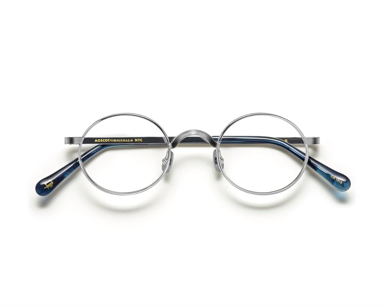 Moscot Moyel_Silver_Små runda glasögon_ihopvikt
