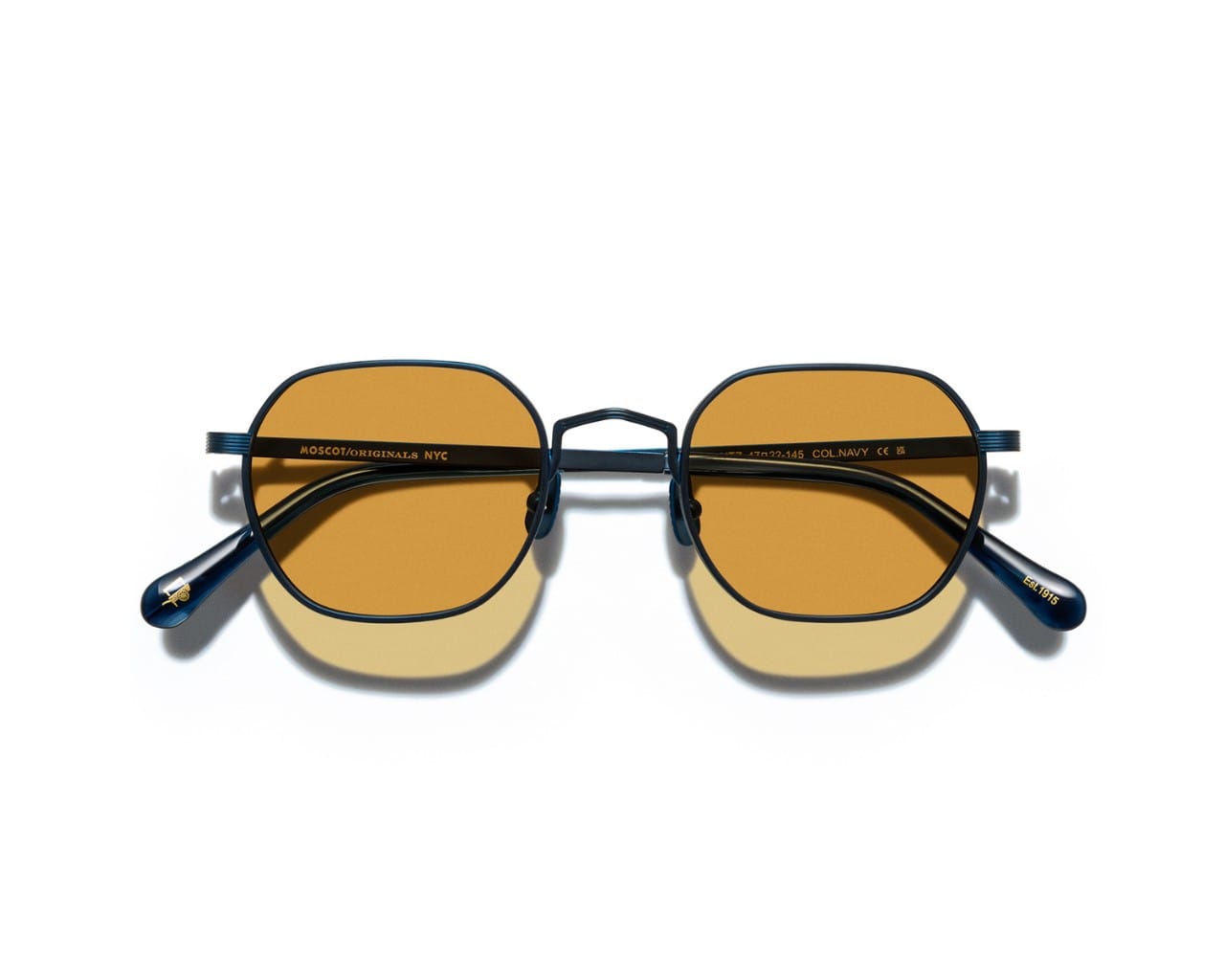 Moscot Utz Sun_Navy_solglasögon ihop