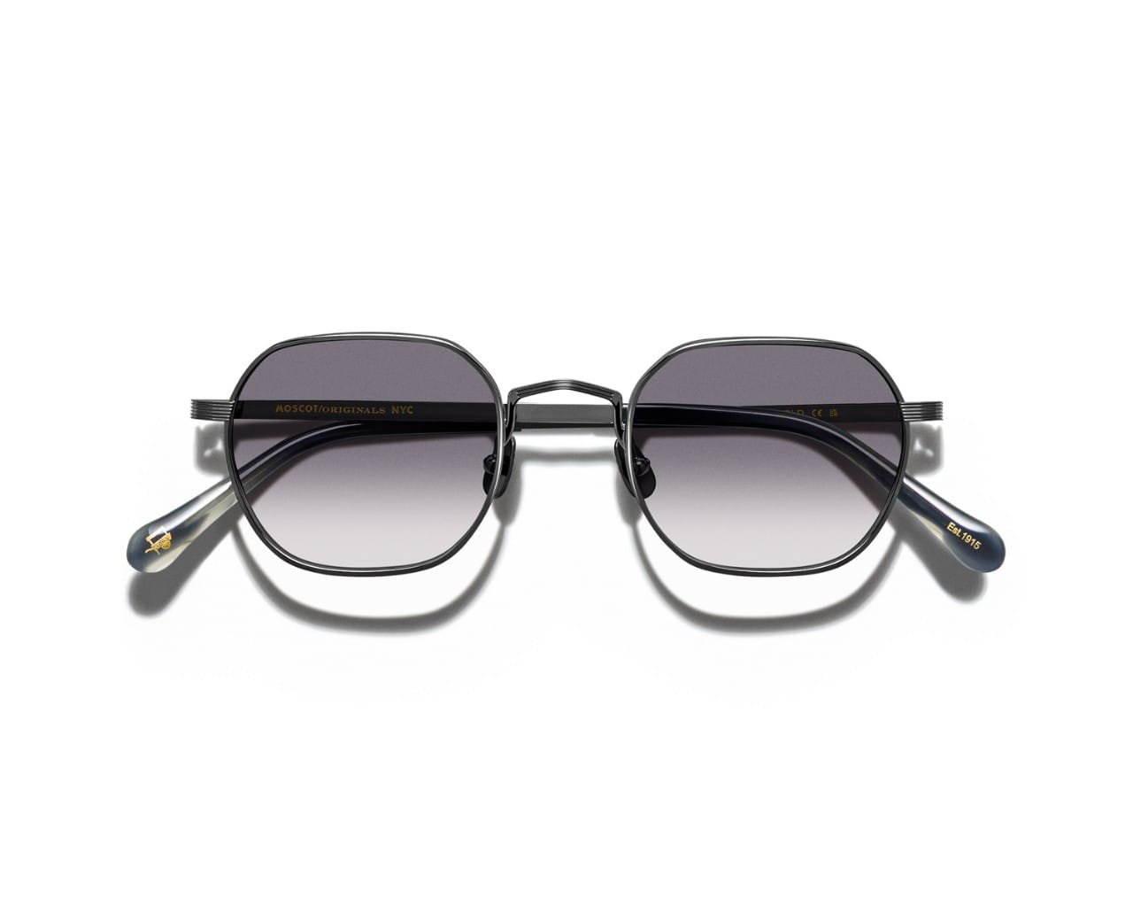 Moscot Utz Sun_Pewter_solglasögon ihop